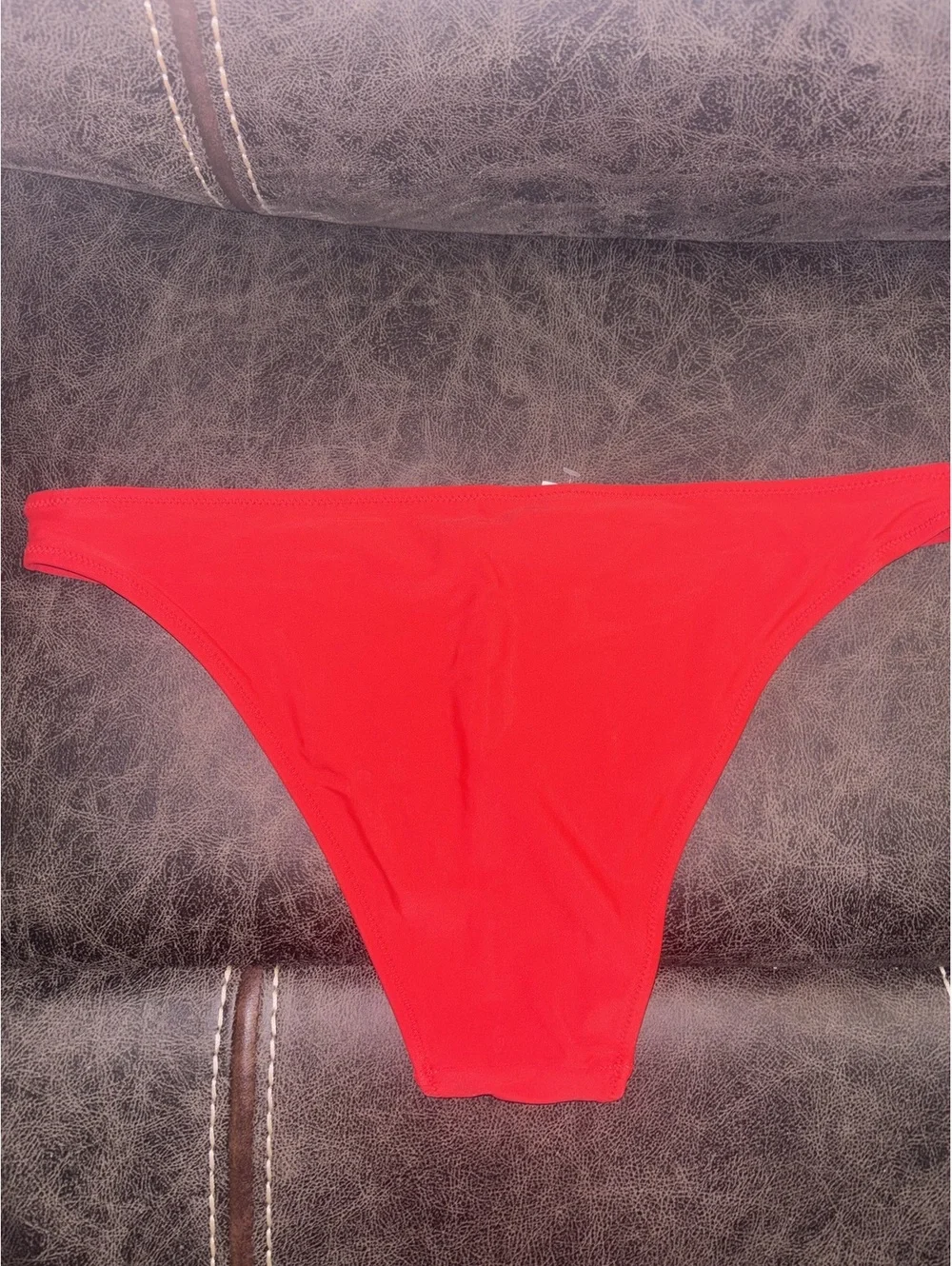 Aerie Cheeky Bikini Bottom Red Swim Bottom Women’s Medium NWT MSRP $19.95